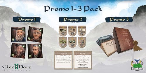 Glen More II Board Game: Promo Pack 1-3